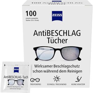 Produktbild für Brillenputztücher ZEISS Anti-Beschlag-Tücher, feucht