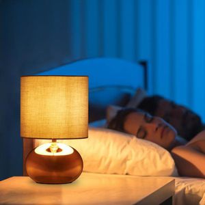 Produktbild für Tischlampe Relaxdays 10029515, mit E14-Fassung