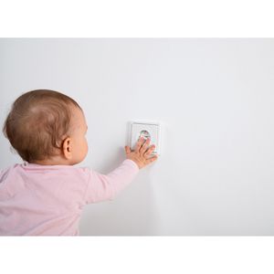 Produktbild für Steckdosenschutz reer 29010, Kindersicherung, weiß