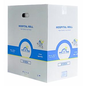 Produktbild für Ärztekrepp Tissueline Medical Roll, 55 cm x 100 m