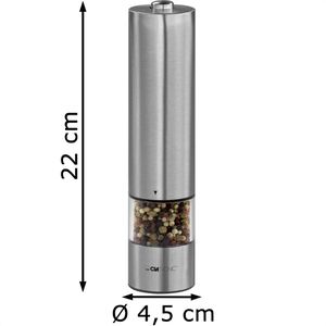 Produktbild für Gewürzmühle Clatronic mit Licht, Höhe 22 cm