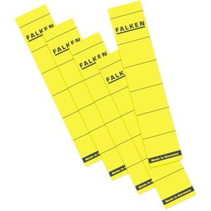 Produktbild für Rückenschilder Falken 11286879, gelb