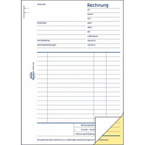 Produktbild für Rechnungsbuch Zweckform 1730, A5
