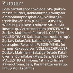 Produktbild für Müsliriegel Corny Dunkle Schoko, mit Edelkakao