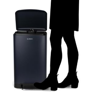 Produktbild für Mülleimer Les-Collectors N871, dunkelblau