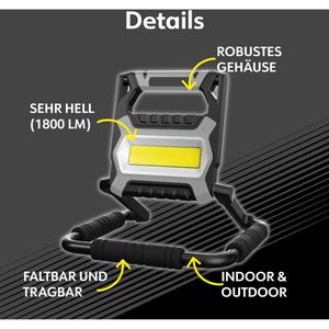 Produktbild für Baustrahler Müller-Licht Baltimore, LED, mit integriertem Akku