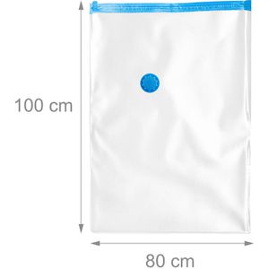 Produktbild für Vakuumbeutel Relaxdays 10048042, 6er Set XL