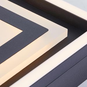 Produktbild für Deckenleuchte Brilliant Metis, schwarz, LED