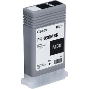 Produktbild für Tinte Canon PFI-030MBK schwarz matt