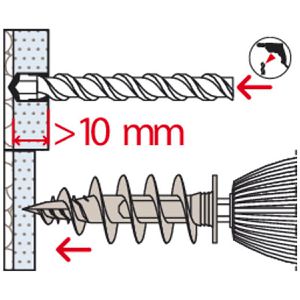 Produktbild für Schrauben-Dübel-Set Fischer 573121, Ready2Fix Gedämmte Fassade