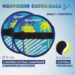 Produktbild für Wurfspiel Schildkröt 970146, Neopren Klettball Set