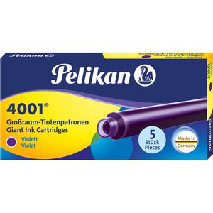 Füllerpatronen Pelikan 4001 GTP5, violett