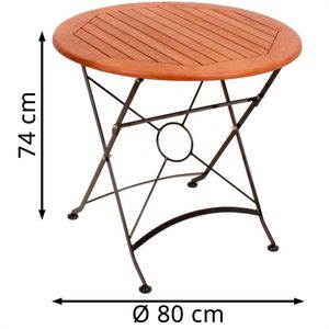 Produktbild für Gartentisch Garden-Pleasure WIEN, Eukalyptus