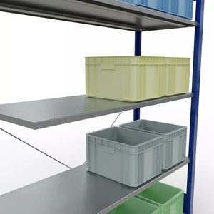 Produktbild für Anbauregal Schulte 12755-130-B, 5 Metallböden