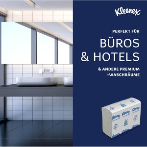 Produktbild für Papierhandtücher Kleenex Ultra, 4633, 2-lagig