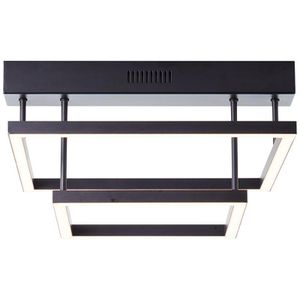 Produktbild für Deckenleuchte Brilliant Ranut, schwarz, LED