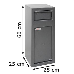 Produktbild für Einwurftresor Phoenix SS0992KD, mit Einwurfklappe