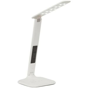 Produktbild für Schreibtischlampe Brilliant Glenn, weiß, LED, dimmbar