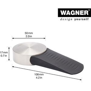 Produktbild für Türstopper Wagner-System EH-5116, Gummi / Metall