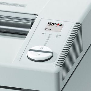 Produktbild für Aktenvernichter Ideal 3105 CC, 31051111, mit Rollen und Öler