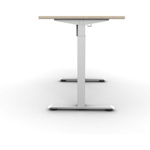 Produktbild für Schreibtisch Geramöbel Elevate Home, ahorn / weiß