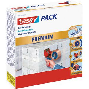 Produktbild für Packbandabroller Tesa 56402, Premium, mit Bremse