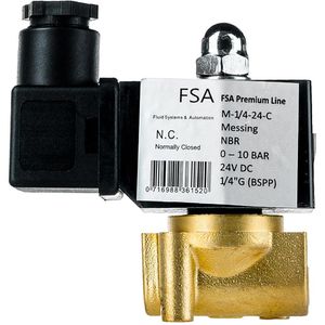 Produktbild für Magnetventil FSA Premium M-1/4-24-C, 1/4 Zoll