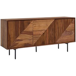 Sideboard Wohnling WL6.561, aus Massivholz, sheesham