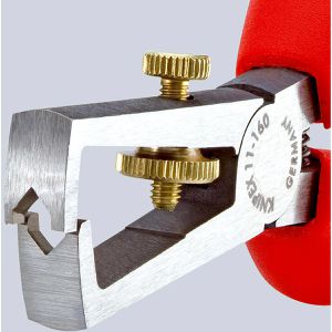 Produktbild für Abisolierzange Knipex 11 02 160, universal