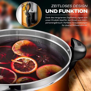 Produktbild für Heißwasserspender Tresko 1385-021, einstellbar 30°C - 110°C