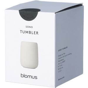 Produktbild für Zahnputzbecher Blomus Sono Moonbeam, beige, aus Keramik