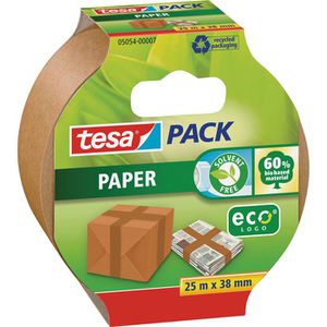 Packband Tesa 4313, ecoLogo Papier, braun