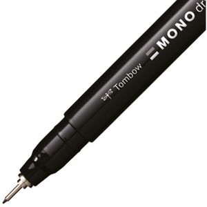 Produktbild für Fineliner Tombow Mono drawing pen 01, schwarz