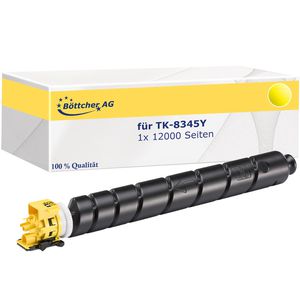 Toner Böttcher-AG für Kyocera TK-8345Y
