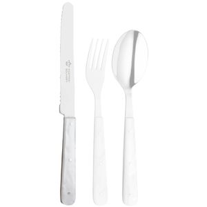 Produktbild für Tafelmesser Schwertkrone Perlmutt MP2360, Wellenschliff, 21 cm