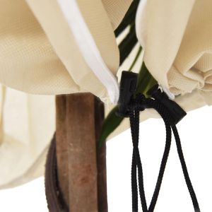 Produktbild für Wintervlies vidaXL 364876, beige, 1 x 1,5 m