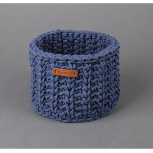 Produktbild für Häkelgarn Rayher 42009372 Braidy Recycling Garn 2 mm jeansblau