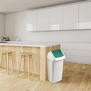 Produktbild für Mülleimer Durable Durabin Flip, VEH2012034, grün