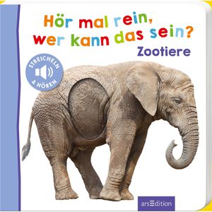 Spielbuch ars-Edition Zootiere - Hör mal rein