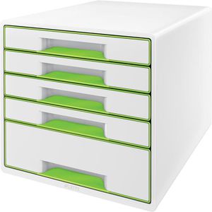 Produktbild für Schubladenbox Leitz 5214-20-54, WOW Cube, A4