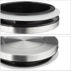 Produktbild für Vorratsglas Relaxdays 10027998 mit Edelstahldeckel