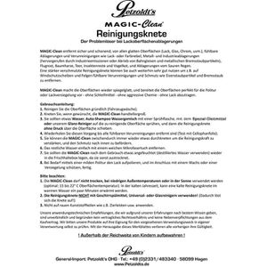 Produktbild für Lackreiniger Petzoldts Magic Clean Reinigungsknete