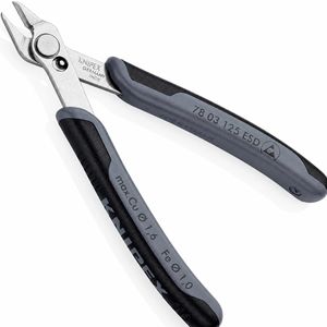 Produktbild für Seitenschneider Knipex 78 03 125 ESD, Electronic Super Knips