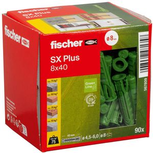 Dübel Fischer 567809, SX Plus Green