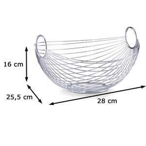 Produktbild für Obstschale Zeller 24895, Metall