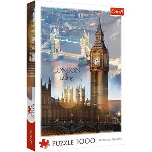 Produktbild für Puzzle Trefl 10395, London im Morgengrauen