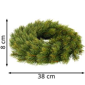 Produktbild für Weihnachtskranz Creativ-green 3016729-00, 87 Triebe, Ø 38 cm