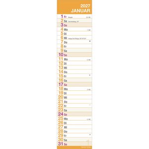 Produktbild für Streifenkalender Alpha 112201, Großdruck Streifenplaner XL