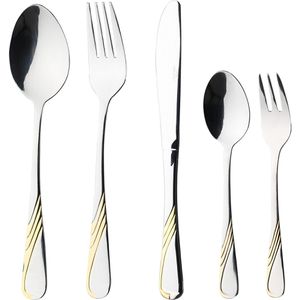 Produktbild für Besteck-Set Karcher Flame 120964, Edelstahl 18/10