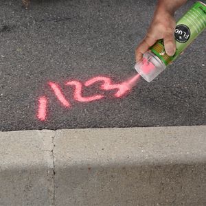 Produktbild für Markierungsspray AMPERE trig-a-cap chalk, Kreidespray, pink